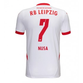 RB Leipzig Antonio Nusa #7 Heimtrikot 2024-25 Kurzarm